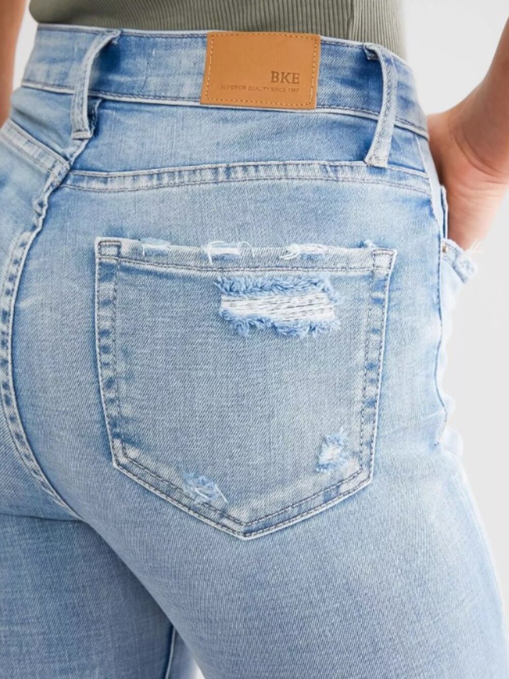 BKE Billie Ankle Skinny Stretch High-rise Jean - Picture 3 of 5
